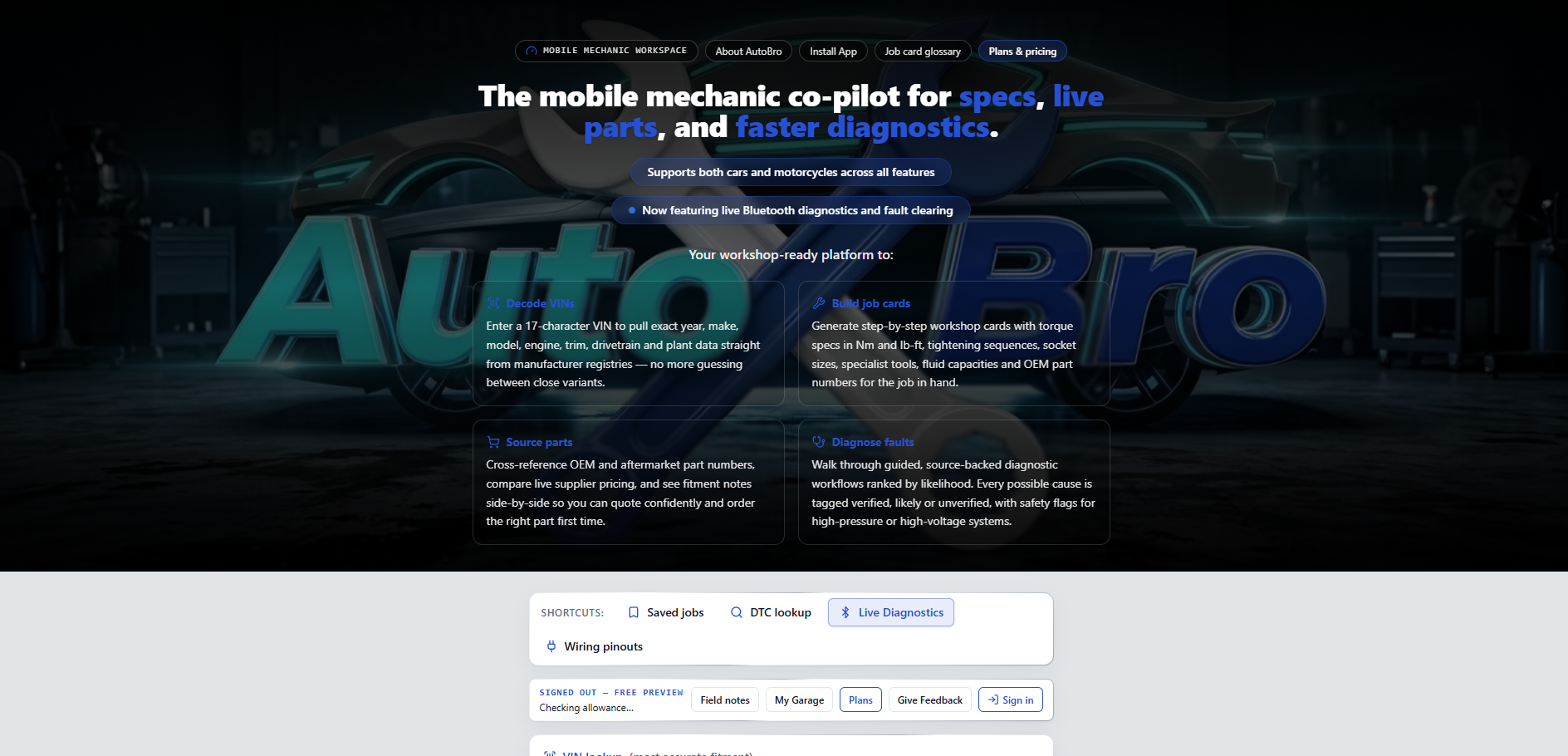 AutoBro UI